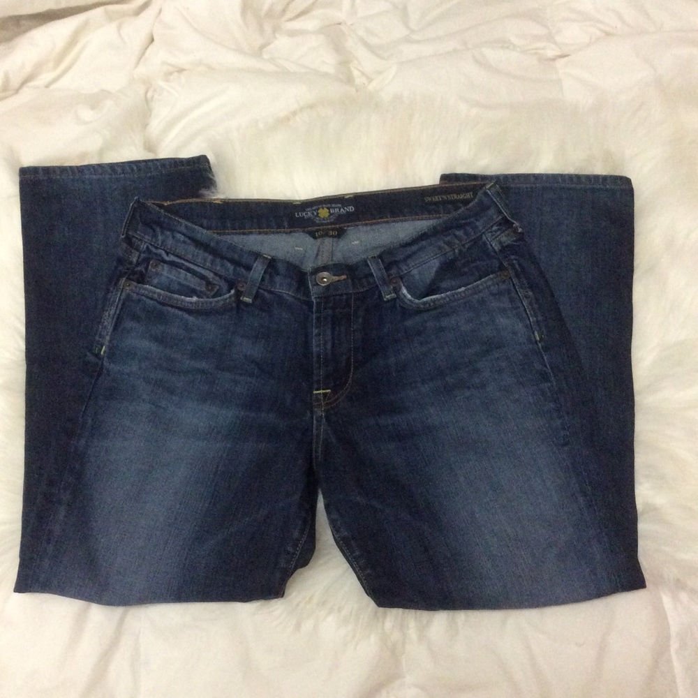 Lucky Brand Janet Sweet n Straight Crop